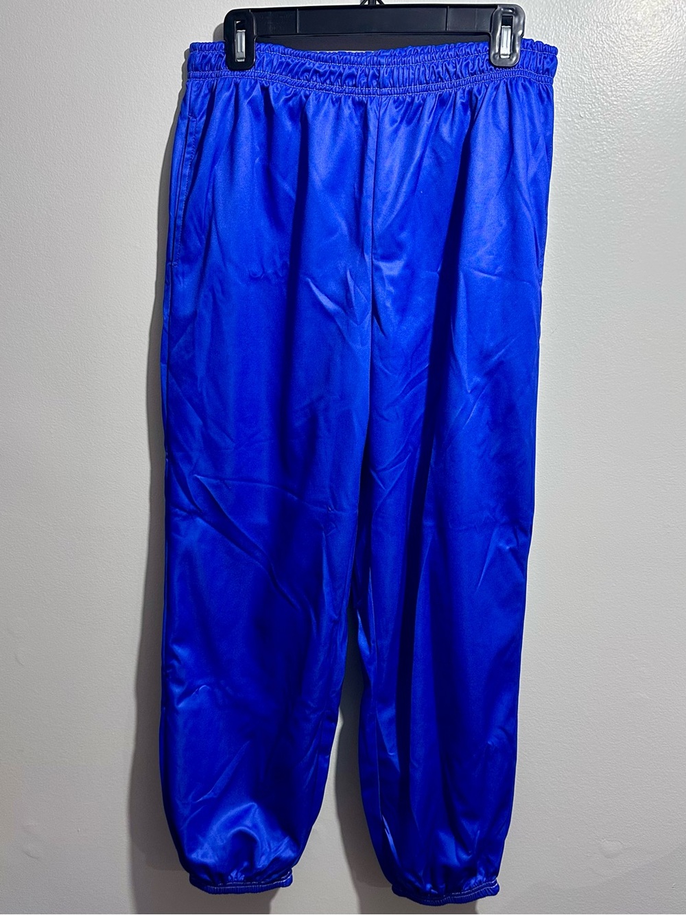 Athletic Track Pants in Royal Blue Size L (1457)